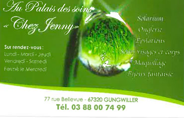 Au palais des soins chez Jenny