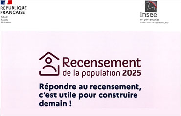 RECENSEMENT de la population 2025